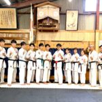 日本選抜チームの合同強化練習会に益城道場からも参加